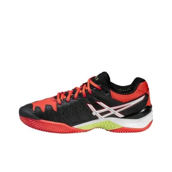 Asics Gel-Resolution 6 Running Shoes Men Low-Top Black/Red