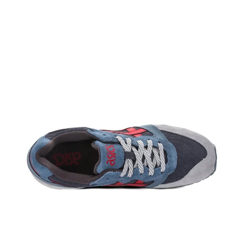 Asics Gel-Lique Wear-resistant And Lightweight Low-Top Running Shoes Unisex Blue Red-3
