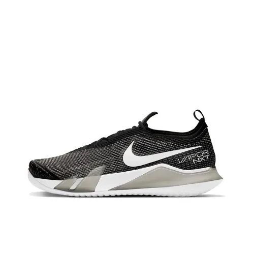 Nike React Vapor Tennis Shoes Men Low-Top Black/White