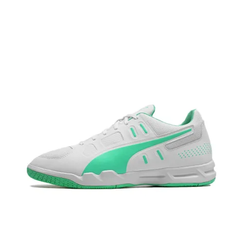 PUMA Pressing Running Shoes Men Low-Top Gray/Green