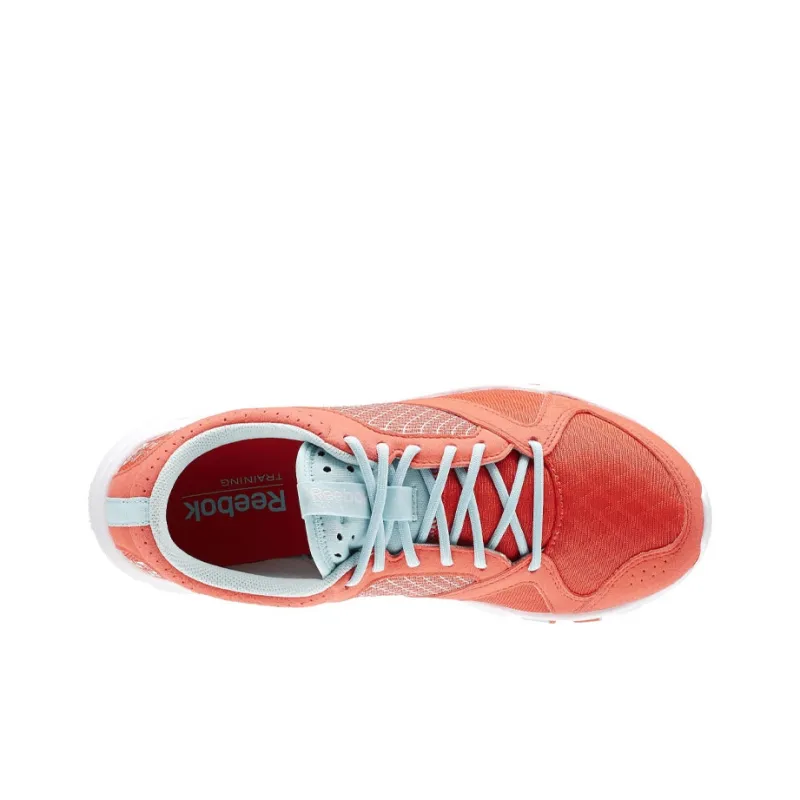 Reebok Yourflex Trainette 7.0 Low-Top Running Shoes Women's Peach Pink-3