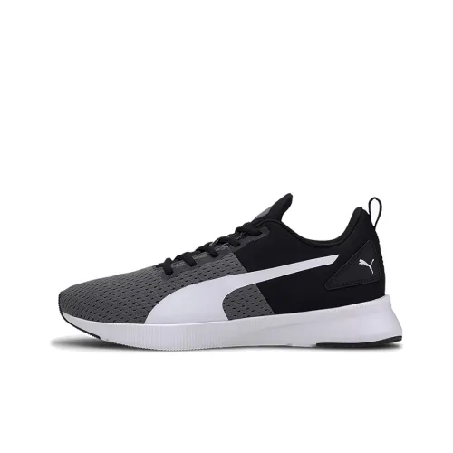 PUMA Flyer Runner Running Shoes Unisex Low-Top Black/White/Grey