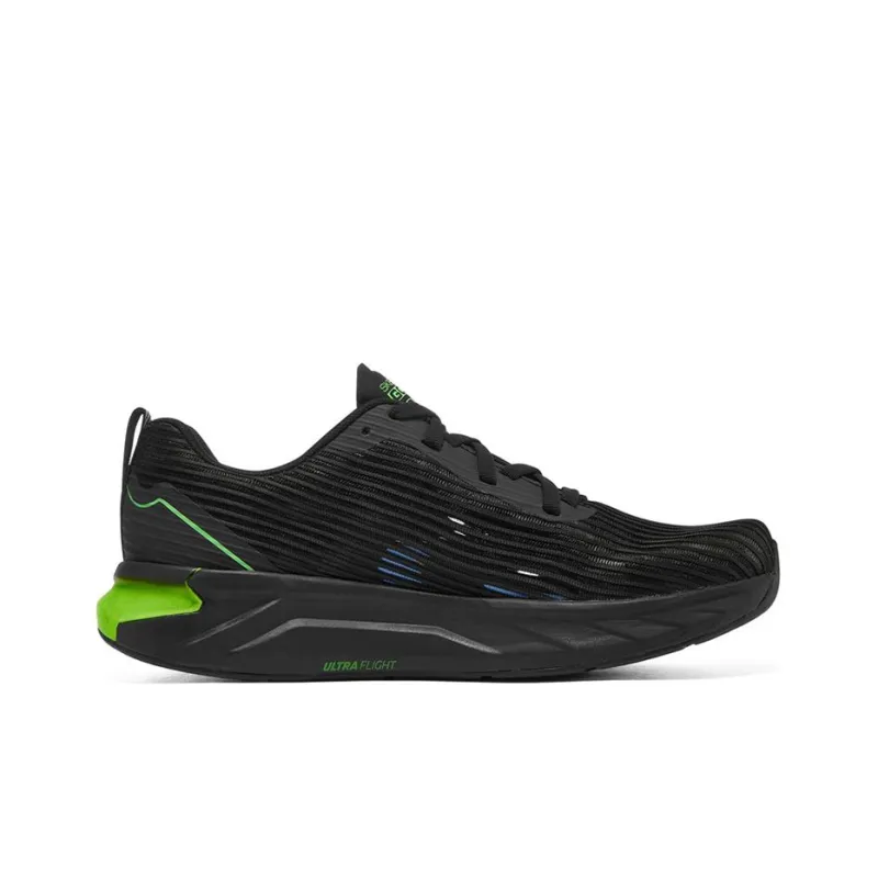 Skechers Go Run 'Black Neon Green'-1