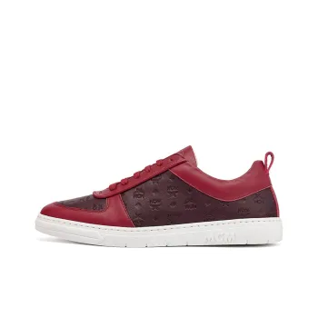 MCM Terrain Lo Low Top Skateboard Shoes Women's Red