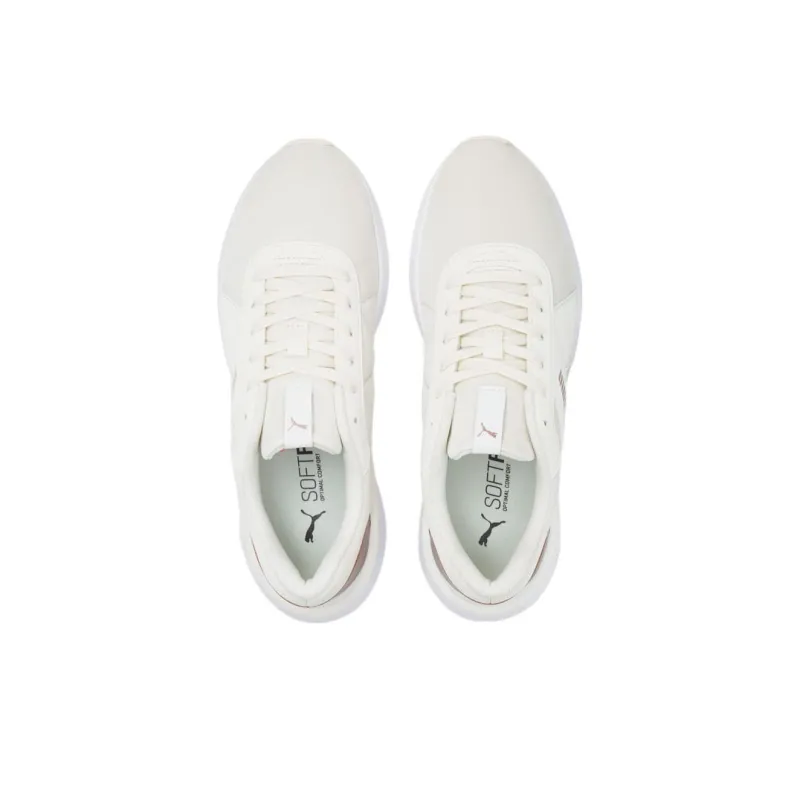 PUMA Rose Raw Metallics W Running Shoes Women's Low-Top White/Gold-2