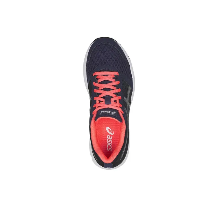 Asics Patriot 9 Wear-resistant And Lightweight Low-Top Running Shoes Women's Blue Orange-3