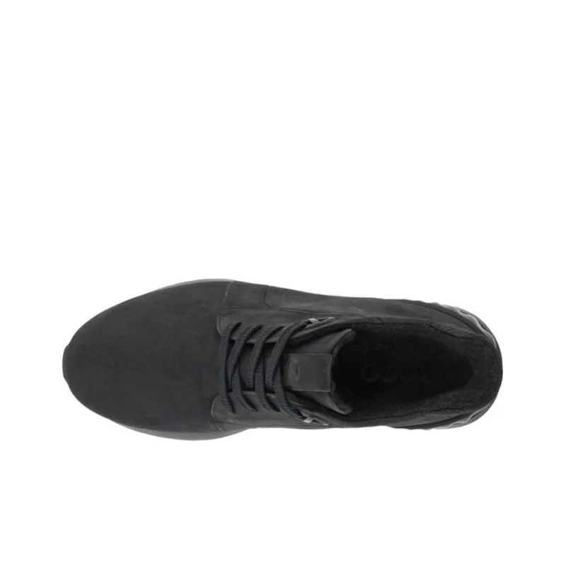 Ecco Ya Yue Elegant Collection Waterproof Coverage High Top Running Shoes Men's Black-2