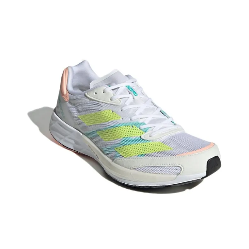 Adizero Adios Women's Adidas 6 'White Pulse Lime' Women's-2