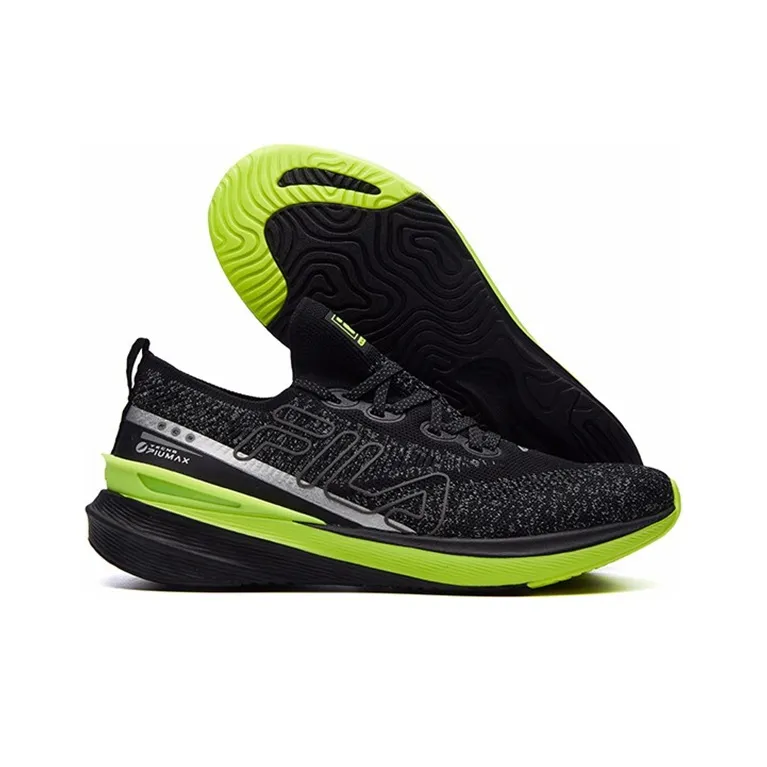 FILA Athletics Low Top Running Shoes Men's Ink Silver-5