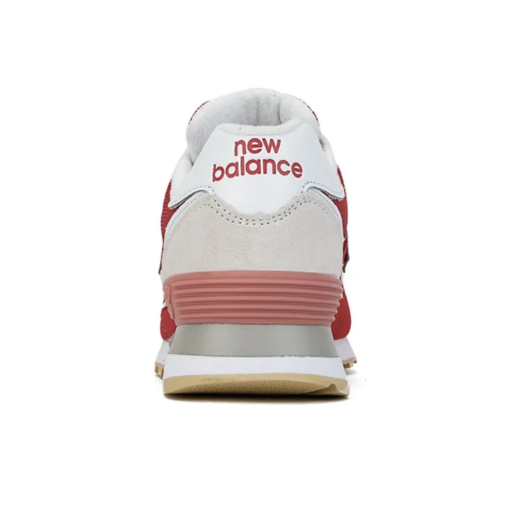 New Balance 574 Red/White Women's-3