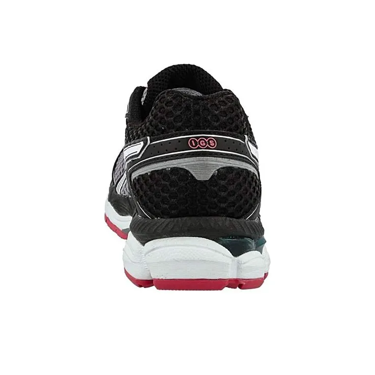 Asics Gel-Cumulus 16 Wear-resistant And Lightweight Low-Top Running Shoes Women's Gray Pink-3