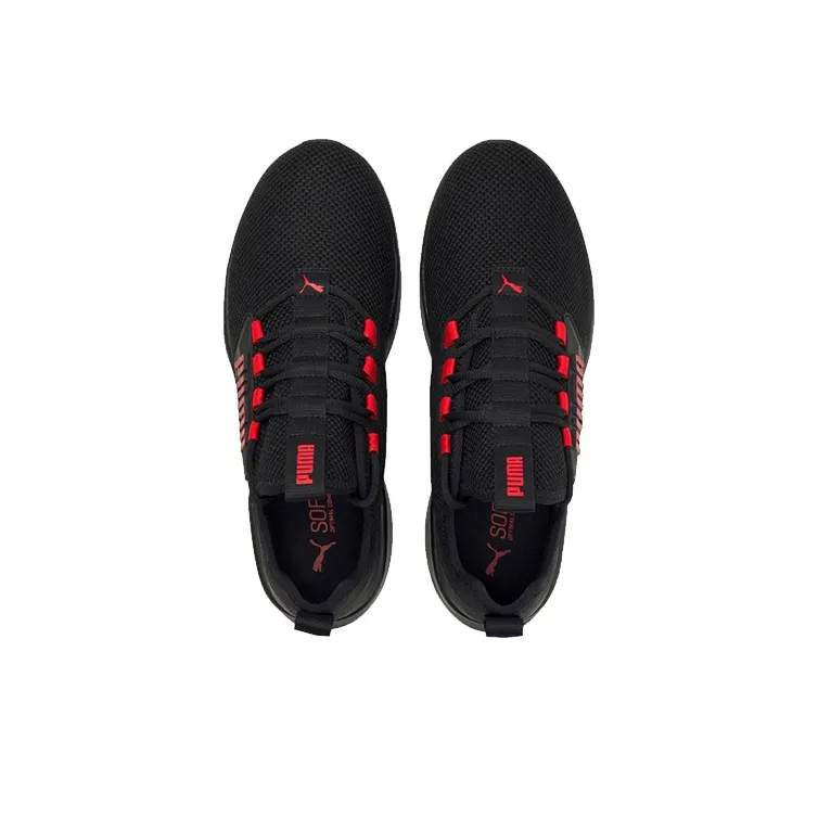 PUMA Retaliate Running Shoes Men Low-Top Black/Red-2