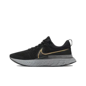 Nike React Infinity Run Flyknit 2 Black Gold