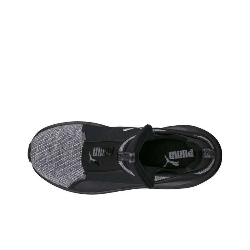PUMA Fierce Metallic Heather Anti-Slip Wear-Resistant Low-Top Running Shoes Women's Black-3