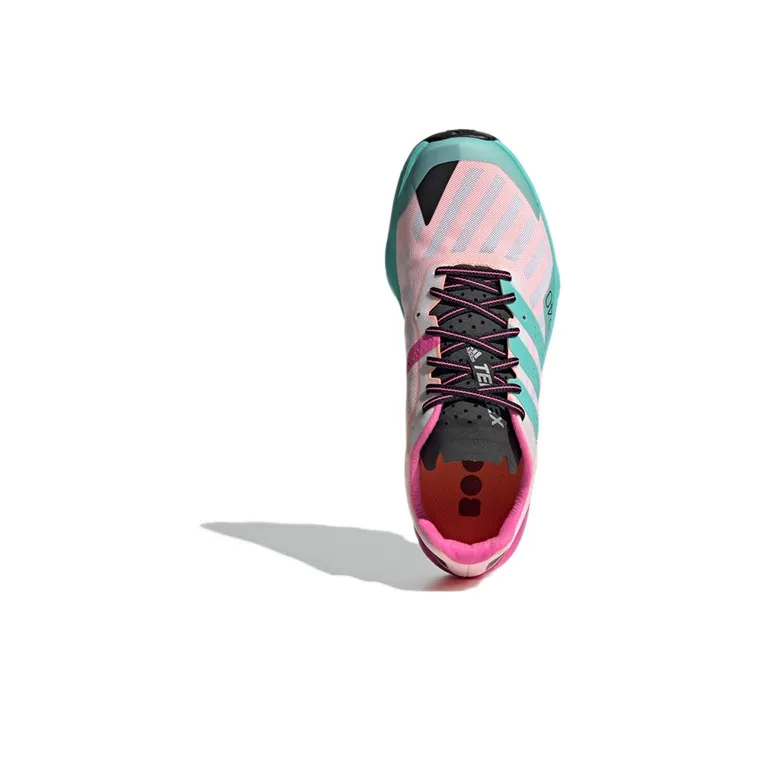 Adidas Terrex Speed Ultra Trail Acid Mint Screaming Pink Women's-4