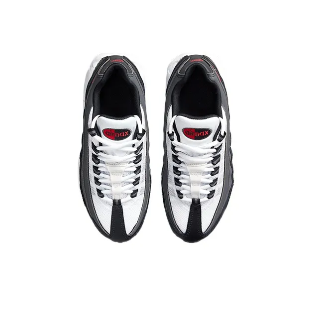 Nike Air Max 95 Recraft White Iron Grey University Red GS-3