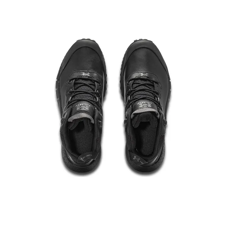 Under Armour Micro G Valsetz Mid Leather 'Black Jet Grey'-2