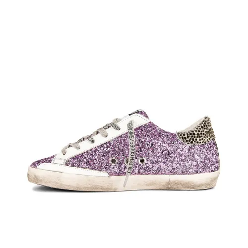 Golden Goose Super-Star Skateboard Shoes Women's Low-Top Purple