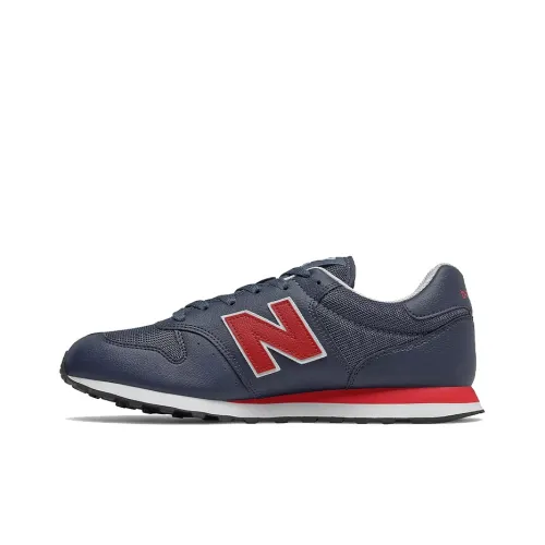 New Balance NB 500 Running Shoes Men Low-Top Blue/Red