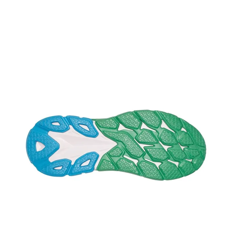 HOKA ONE ONE Clifton Edge Nimbus Cloud Green Blue Women's-4