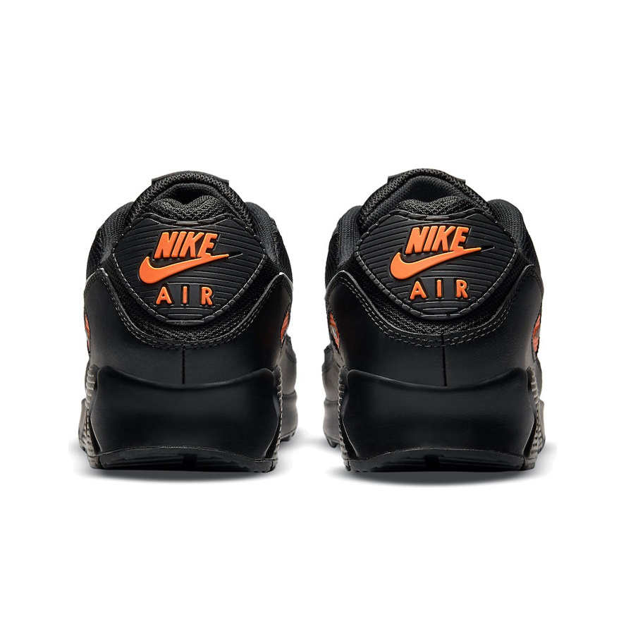 white black orange air max 90
