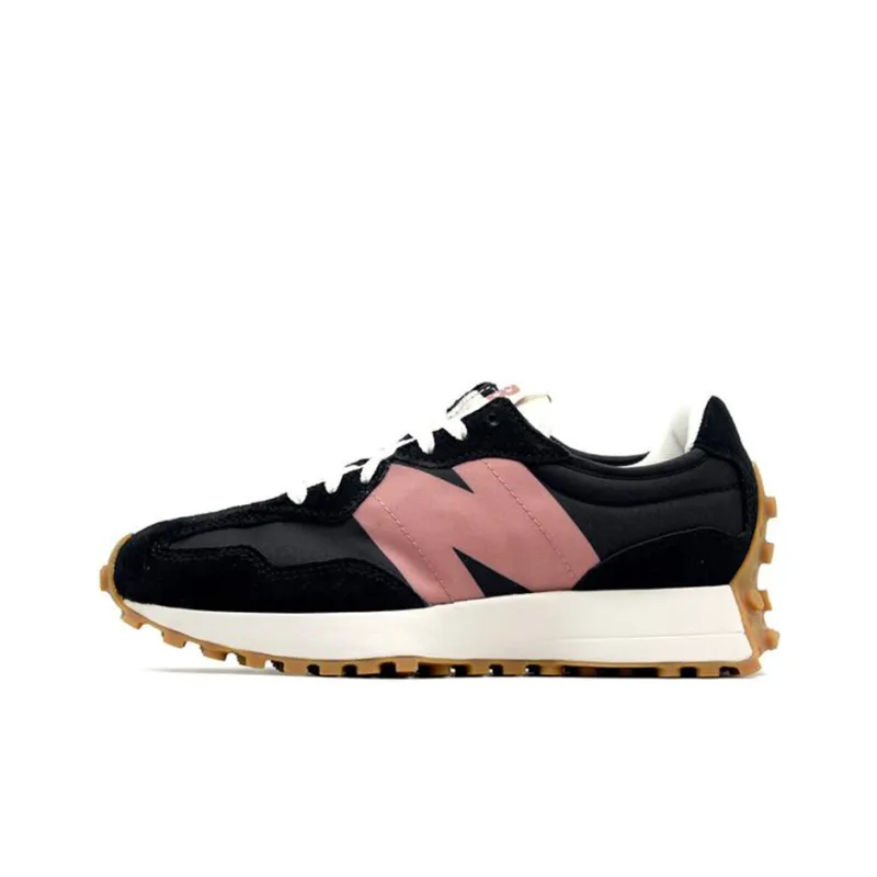 New Balance 327 Black Pink Gum Women's-0
