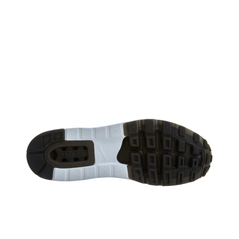 Nike Air Max 1 Cushioning Anti Slip And Wear Resistant Low Top Air Cushion Running Shoes Men's Black White-3