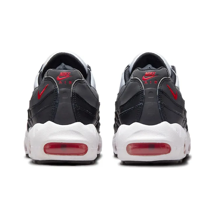 Nike Air Max 95 Recraft White Iron Grey University Red GS-4