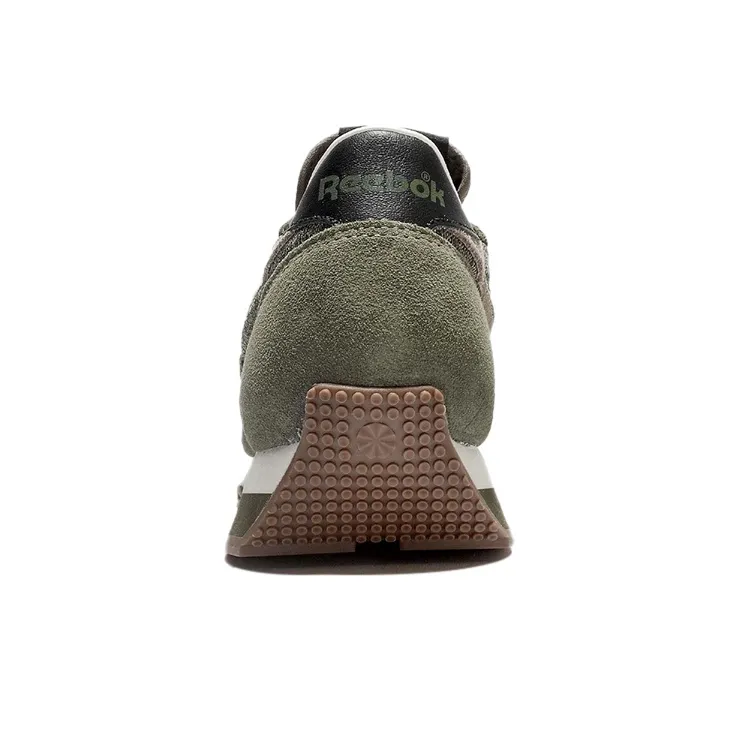 Reebok Aztec Running Shoes Men Low-Top Olive Green-3