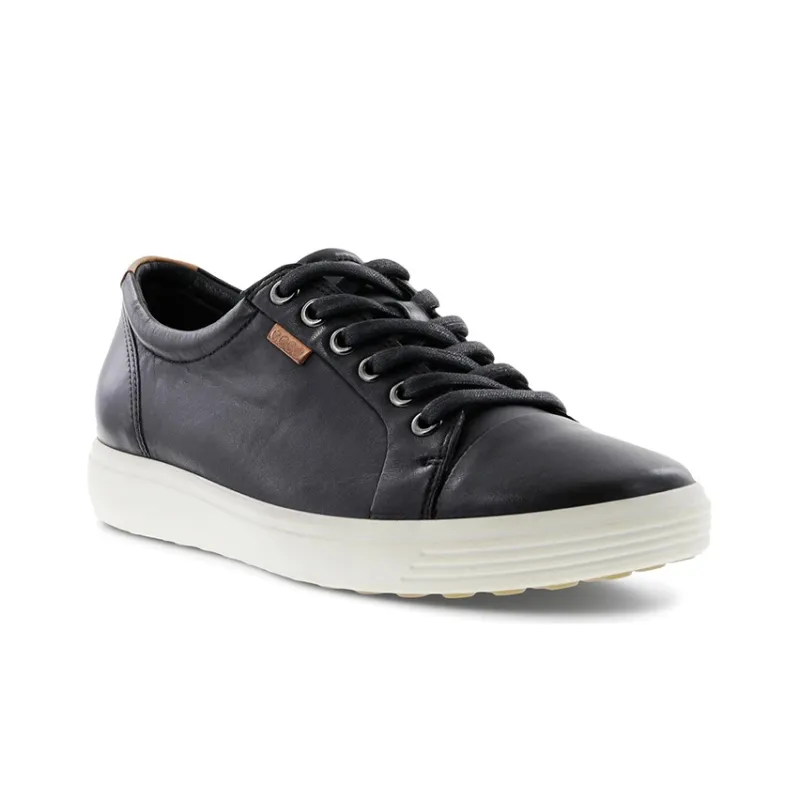 Ecco Soft 7 Stylish Skateboarding Shoes Women's Black-2
