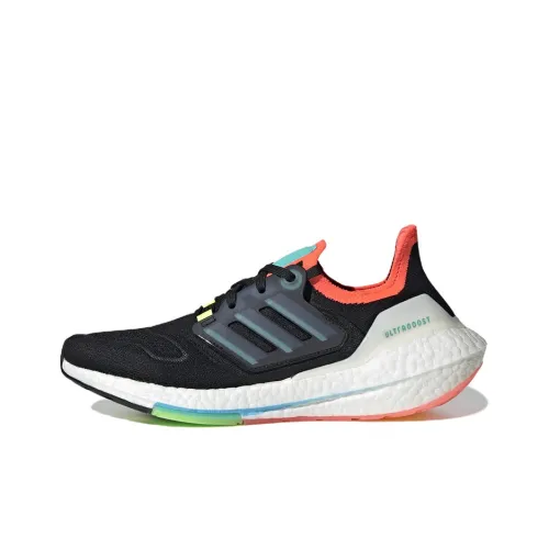 Adidas Ultra Boost 22 Black Sky Rush Turbo Women's