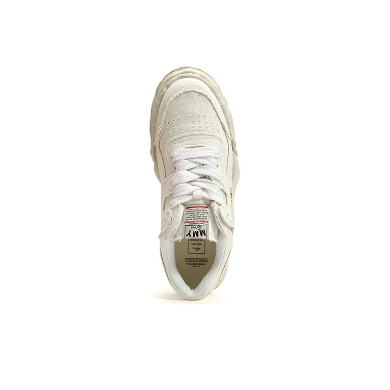 MIHARA YASUHIRO Parker Hoodie Cemented Shoes Stylish Skateboarding Shoes Unisex White-4