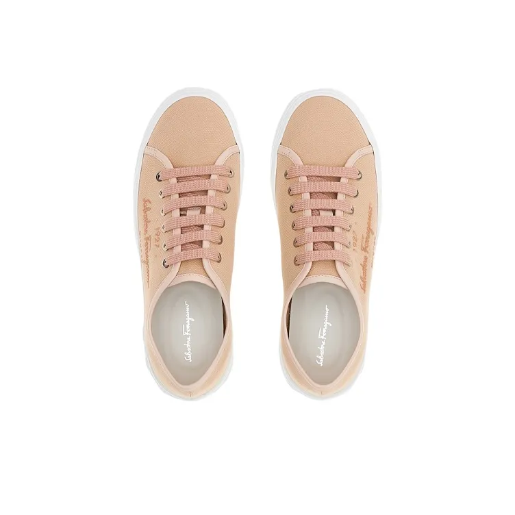 FERRAGAMO Logo-embossed Low-top Sneakers-2