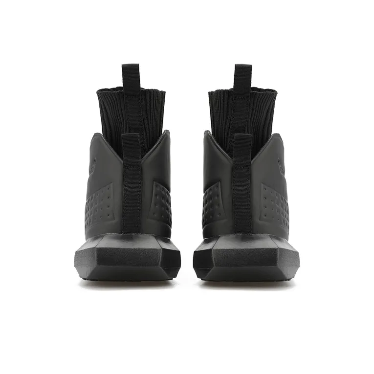 NORVINCY Casual Shoes Unisex High Top Black-3
