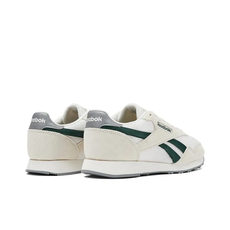 Reebok Royal Ultra Casual Shoes Unisex Low-Top Ecru/Green-3