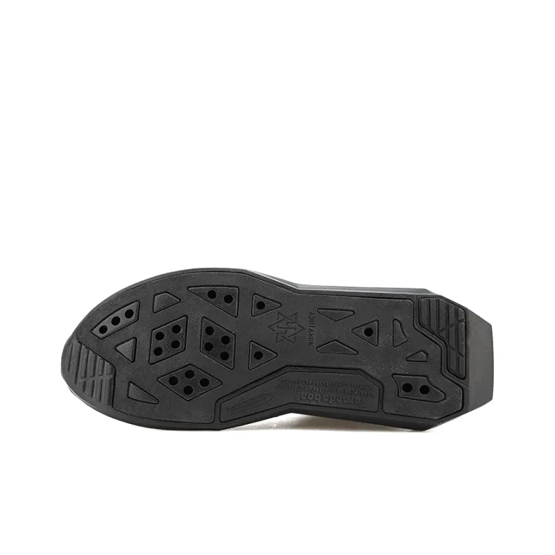 NORVINCY Casual Shoes Unisex High Top Black-4