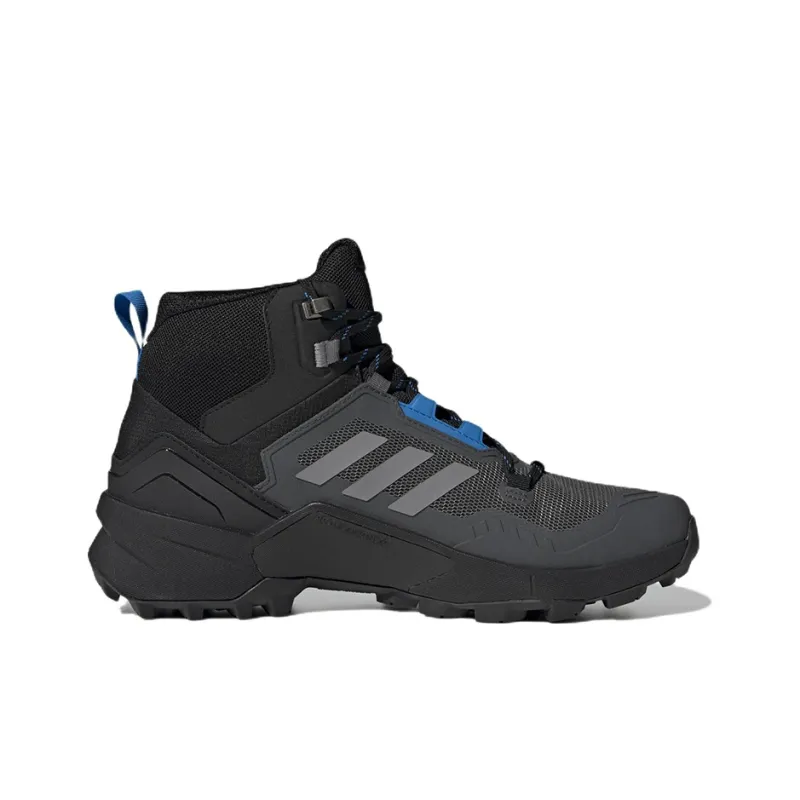 Terrex Swift Adidas R3 Mid GORE-TEX 'Black Grey Blue Rush'-1