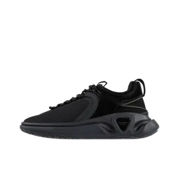 BALMAIN B Runner Wear Resistant Low Top Casual Shoes Men's Black