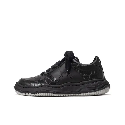 MIHARA YASUHIRO Maison MIHARA YASUHIRO Wayne OG Sole Leather Low Roarguns Black