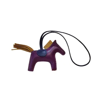 HERMES Pendants Unisex Purple