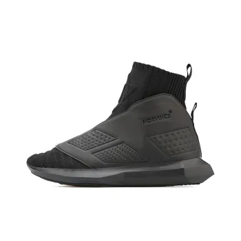 NORVINCY Casual Shoes Unisex High Top Black