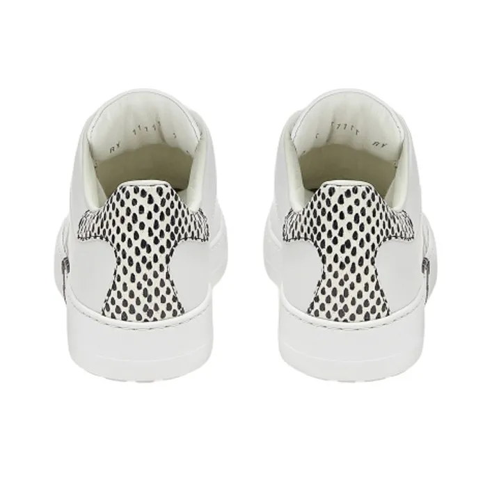 FERRAGAMO Gancini-print Lace-up Sneakers-5