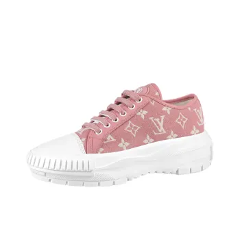 LOUIS VUITTON Squad Sneakers 'Pink Monogram' Women's