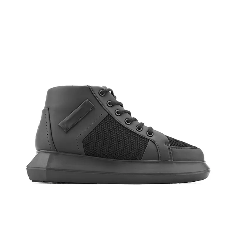 NORVINCY Stylish Skateboarding Shoes Unisex Black-1