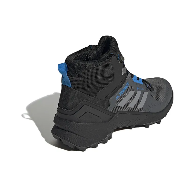 Terrex Swift Adidas R3 Mid GORE-TEX 'Black Grey Blue Rush'-2