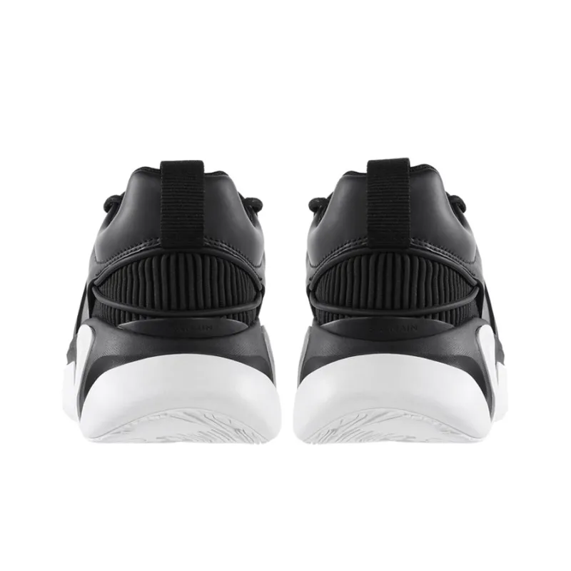 BALMAIN B-Runner Wear-Resistant Low-Top Casual Shoes Men's Black White-4