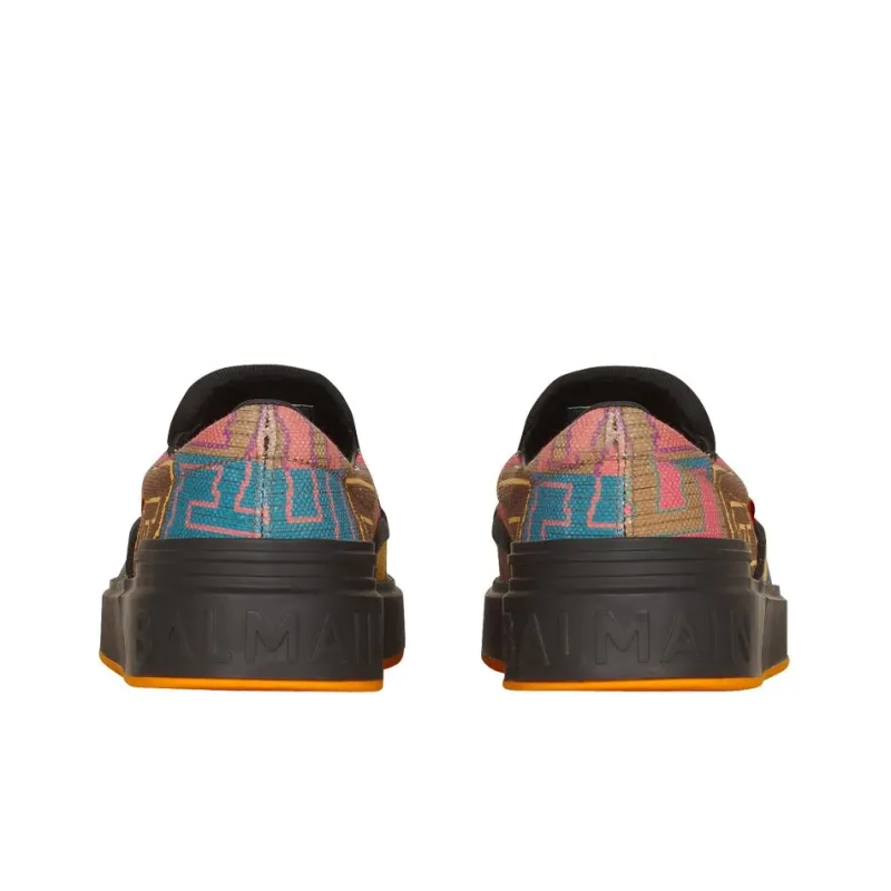 BALMAIN Men's Casual Shoes Men Low Top Multicolor-4