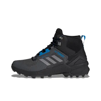 Terrex Swift Adidas R3 Mid GORE-TEX 'Black Grey Blue Rush'