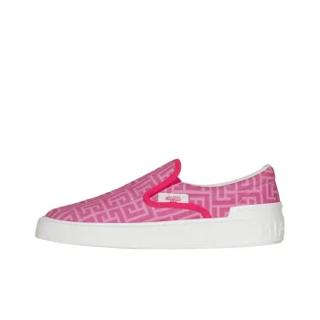 BALMAIN Men's Casual Shoes Men Low Top Pink