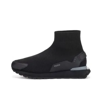 HUGO BOSS Coverage High-Top Casual Shoes Men's Black